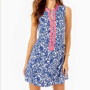 Lilly Pulitzer: Jonna High Collar Shift Romper